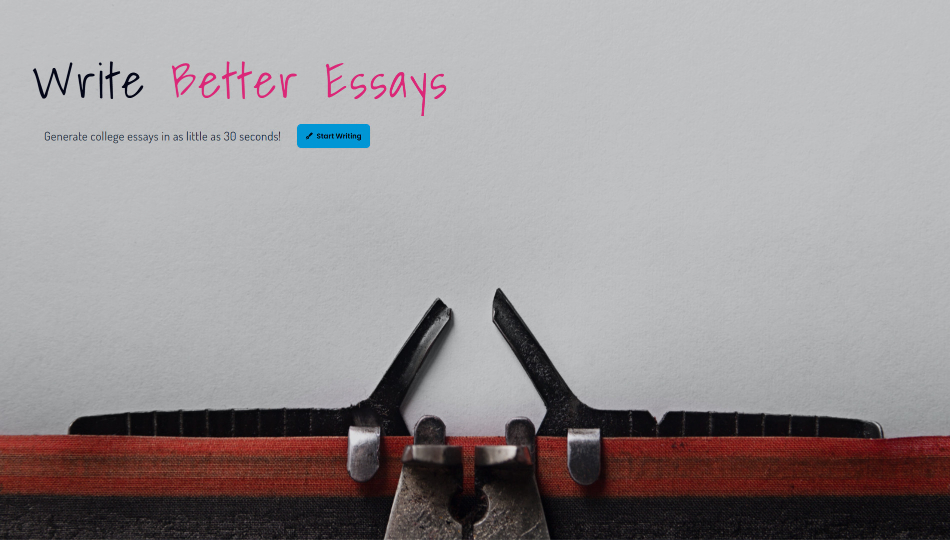 Better Essay home